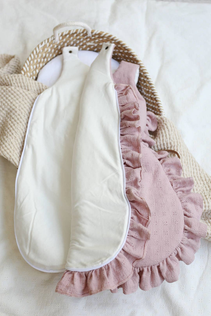 BABYLY - Embroidered baby sleeping bag(2 colors,1 or 2,5 TOG)