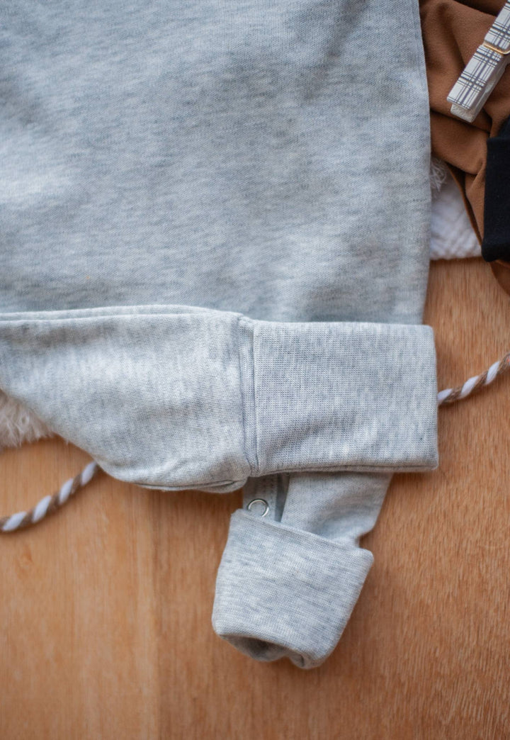 Wonderfully Made - Baby Boy Romper | The Lord Is My Shepherd - Sheep