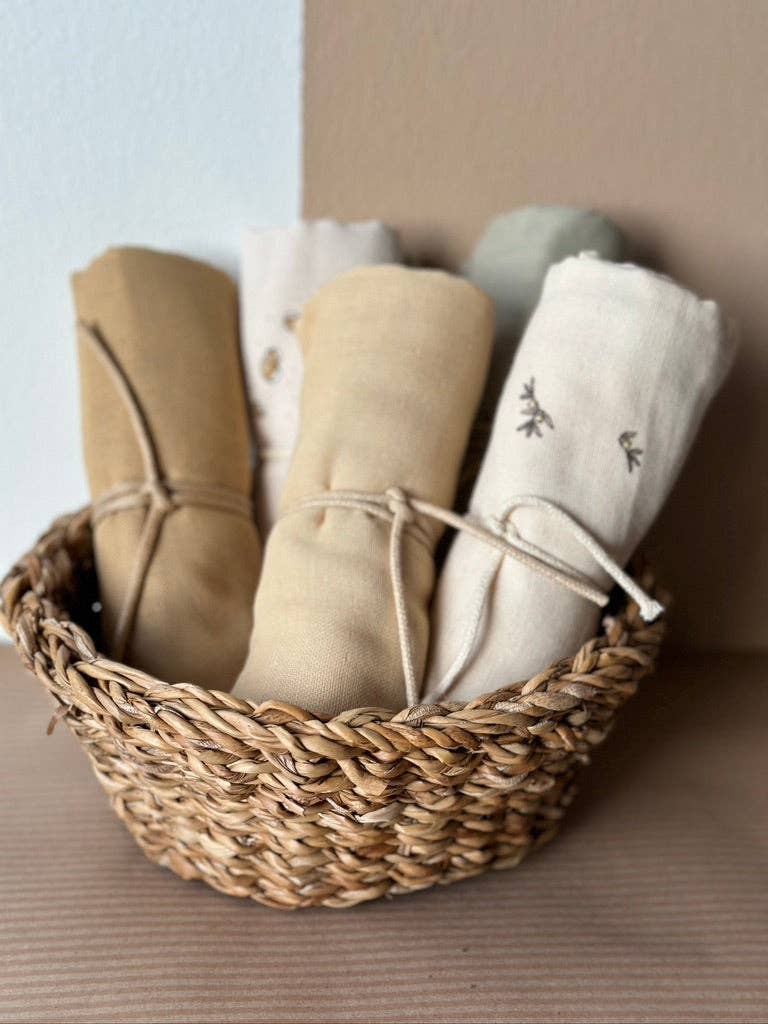 Saga Copenhagen - Muslin Cloth - Honey - 100% Organic Cotton