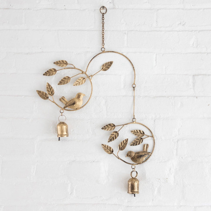 Ten Thousand Villages - Pyar Bird Iron Wind Chime