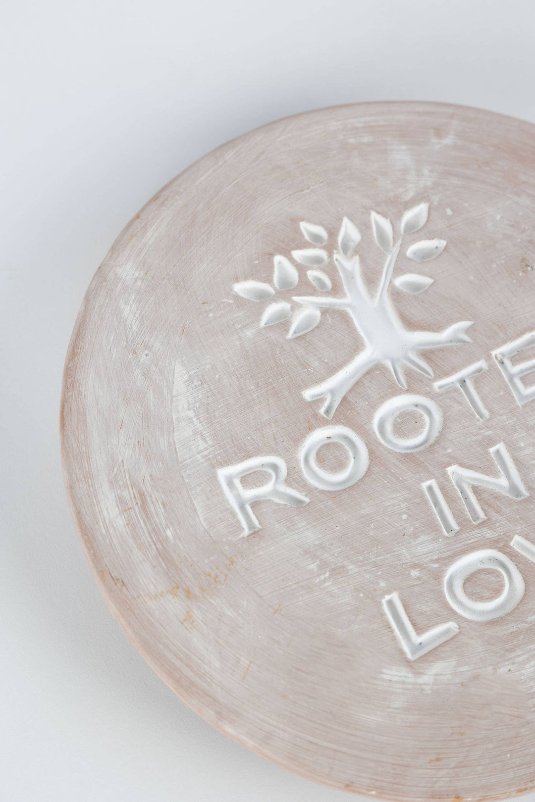 Ten Thousand Villages - Rooted in Love Garden Plaque