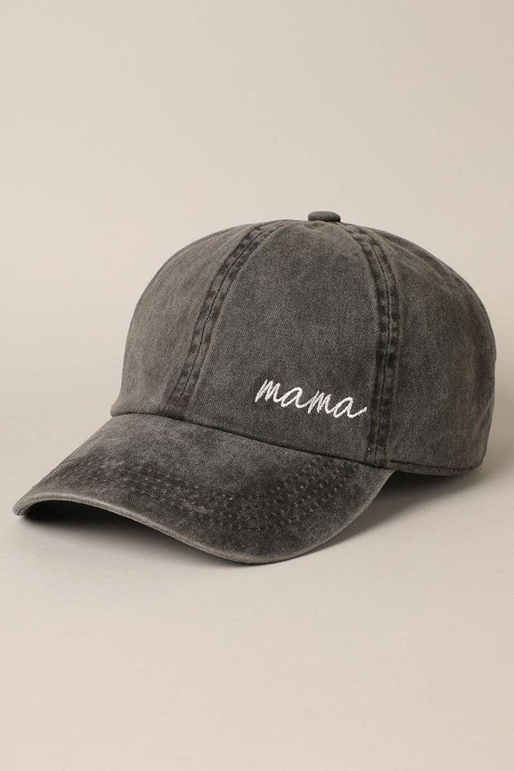 Fashion City - Mama Lettering Embroidery Baseball Cap