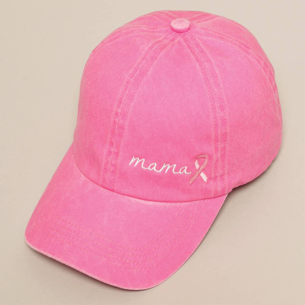 Fashion City - Breast Cancer Awareness Ribbon Baseball Cap