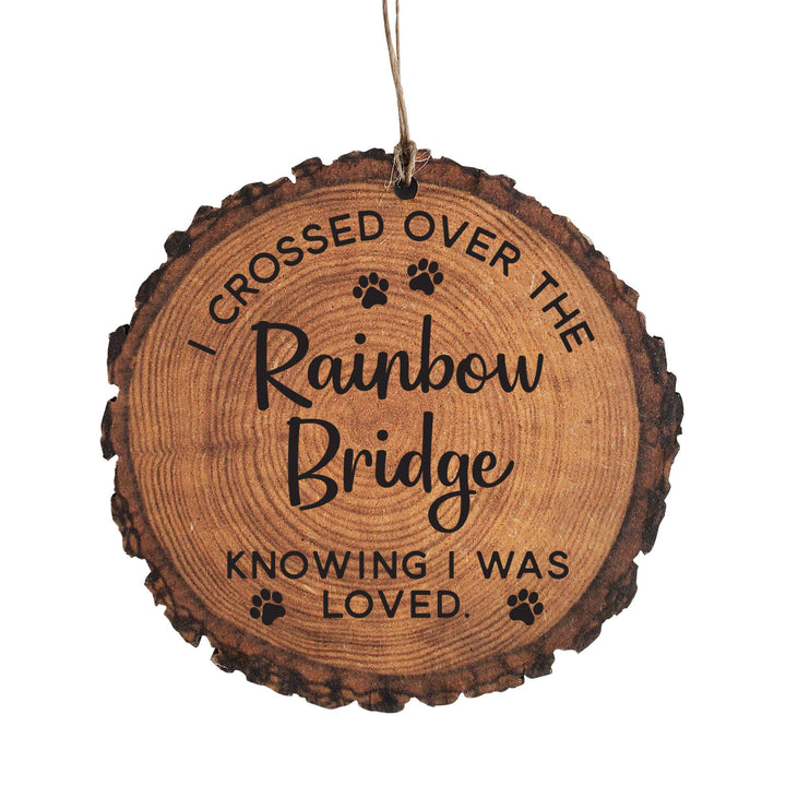 LifeSong Milestones - Rainbow Bridge Barky Pet Bereavement Ornament