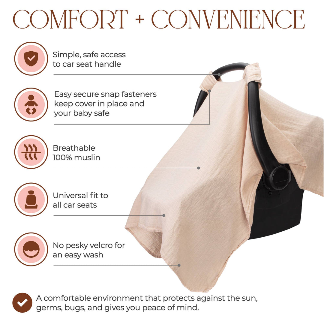 Comfy Cubs - Baby Car Seat Cover by Comfy Cubs