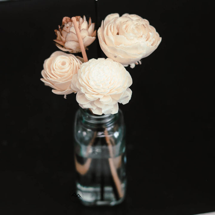 Cedar Mountain Candle - Flower Reed Diffuser - Choose Your Scent