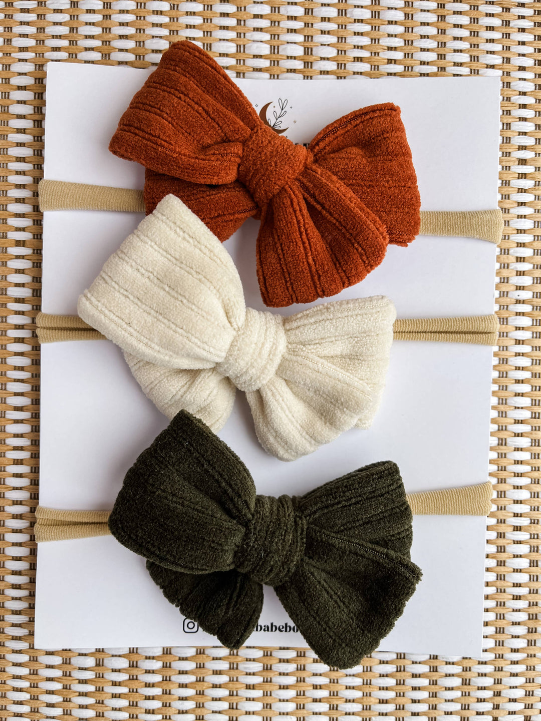 Boho + Babe - Corduroy Headband Set