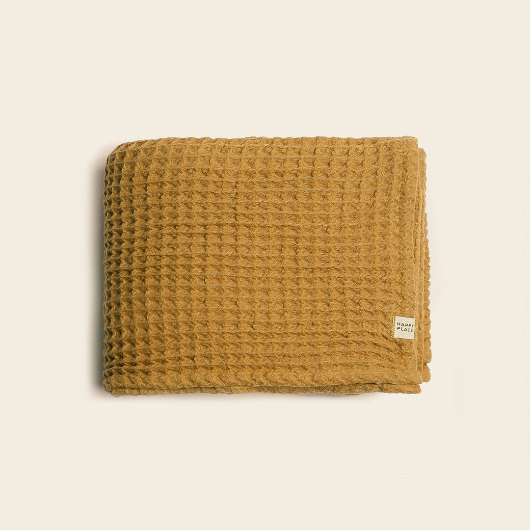 Happy Place Brand - The Weightless Waffle Throw Blanket