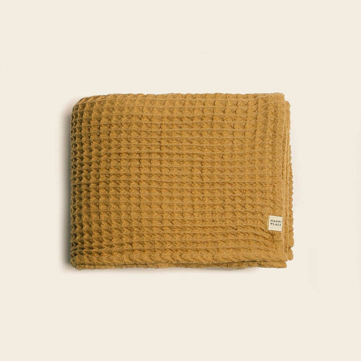 Happy Place Brand - The Weightless Waffle Throw Blanket